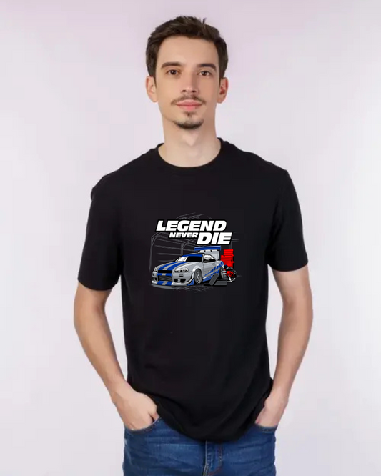 Legends Never Die – Paul Walker GTR T-Shirt